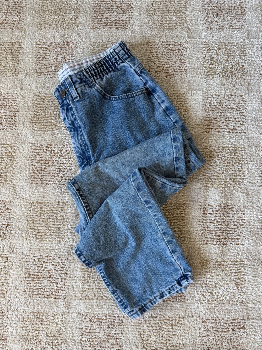 Vintage lees Jeans Women SZ 27 High Rise Bareback Western light Wash Denim 90s